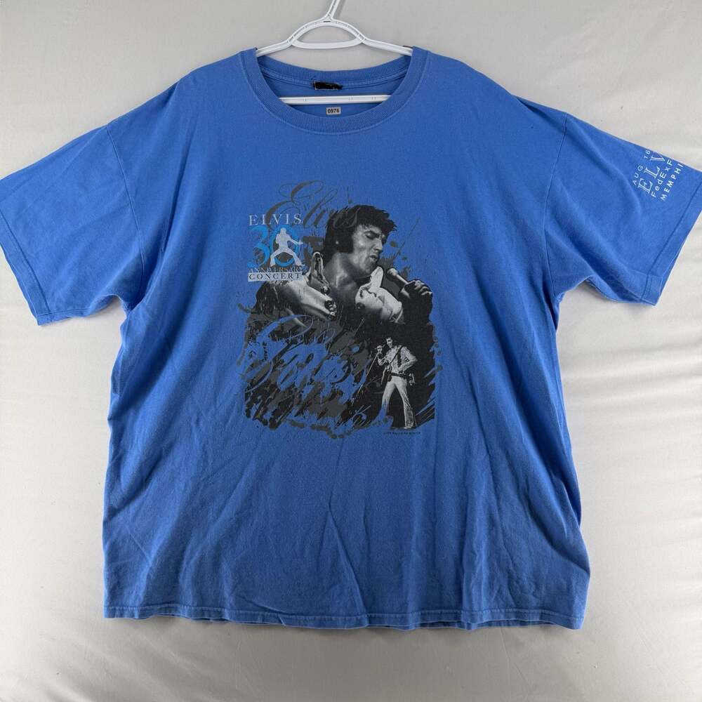 0976 2XL Vintage 2007 Elvis Presley 30th Anniversary Concert Memphis FedExForum
